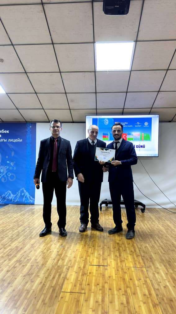 Guest lecture at Alimbek Datka Lyceum