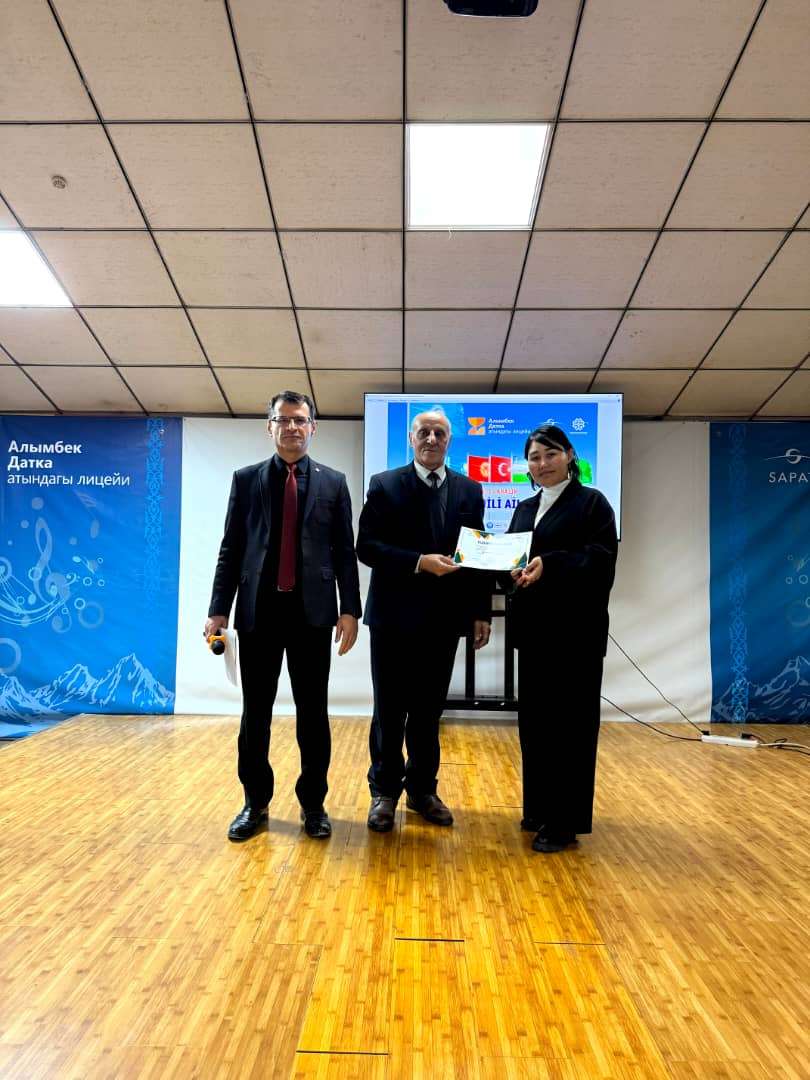 Guest lecture at Alimbek Datka Lyceum