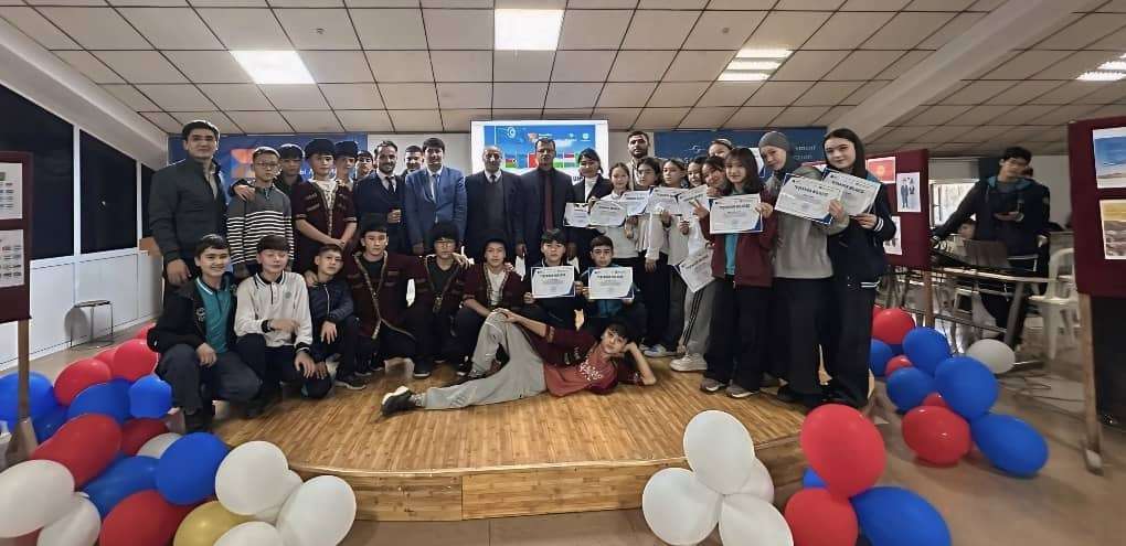 Guest lecture at Alimbek Datka Lyceum