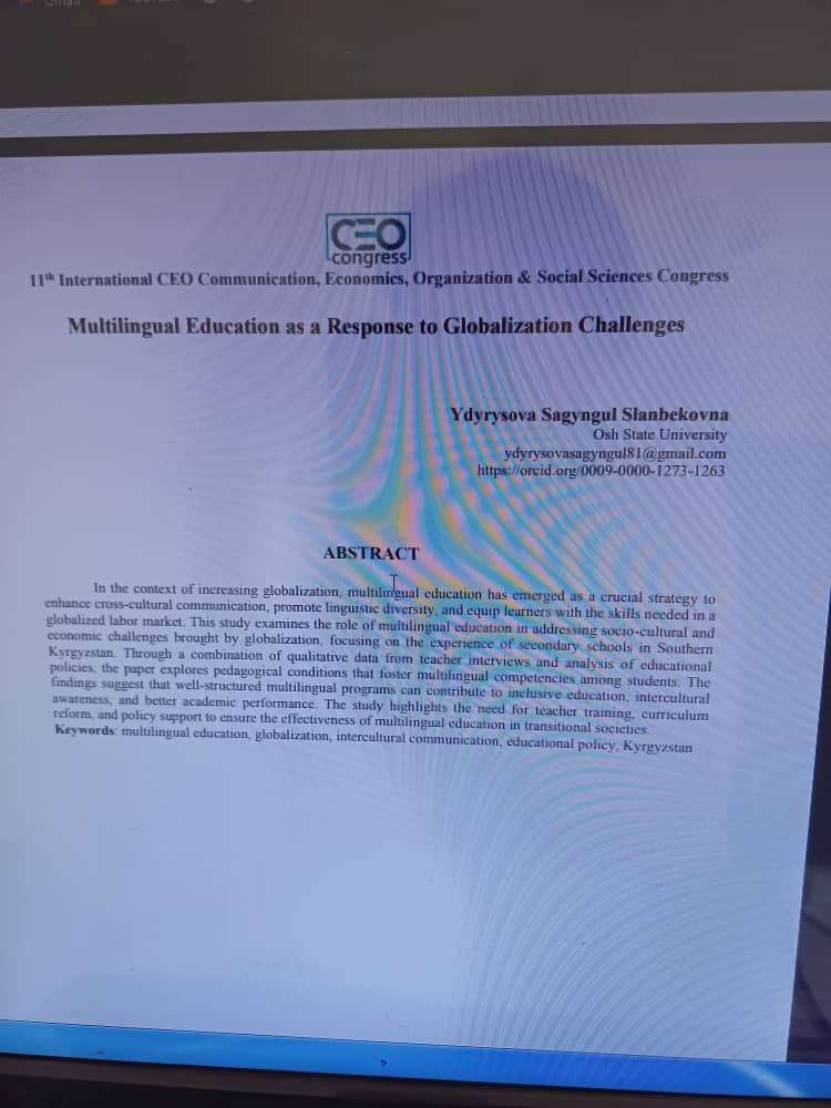 International Congress