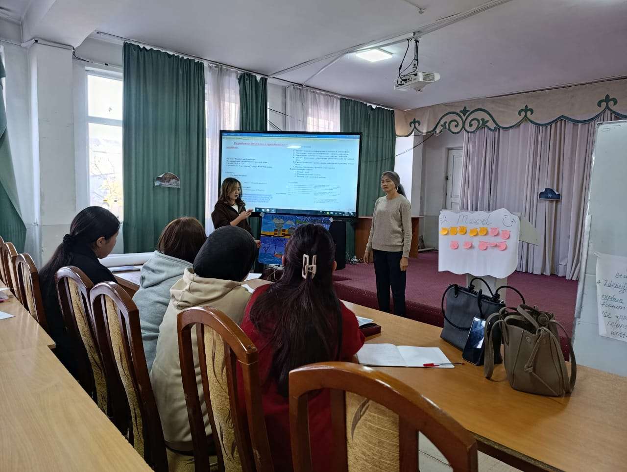 Открытый урок Уулкул Тургунбаевой