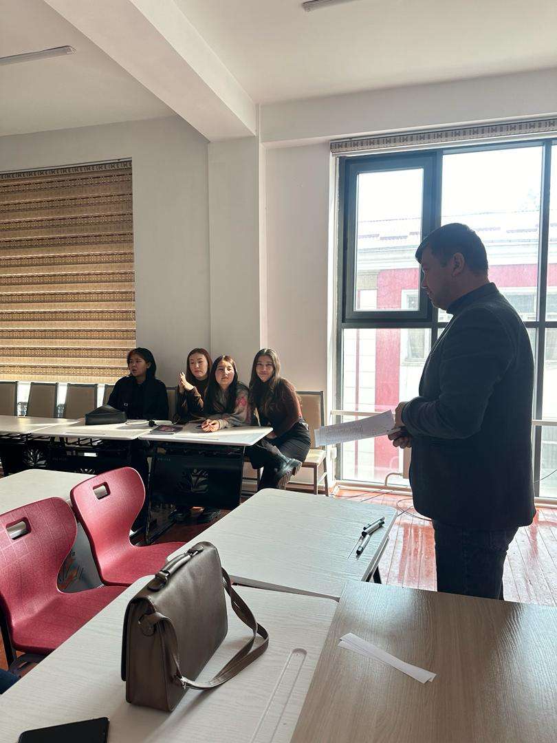 Academic English club meeting